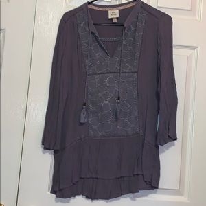 Knox Rose Dusty Purple Blouse